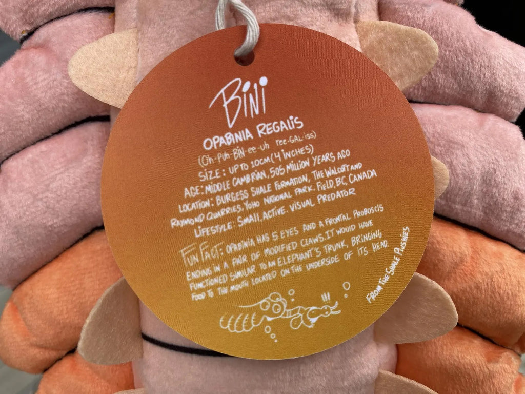 Bini the Opabinia Regalis Plush Toy